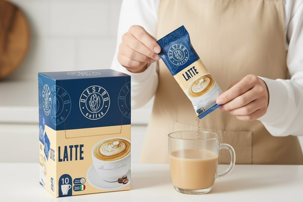 قهوه فوری لاته دیسترو